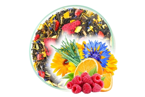 Herbata Czarna EARL GREY - CYTRUSOWA MALINA (OT) (50g) Orzeźwiające Nuty Maliny !!